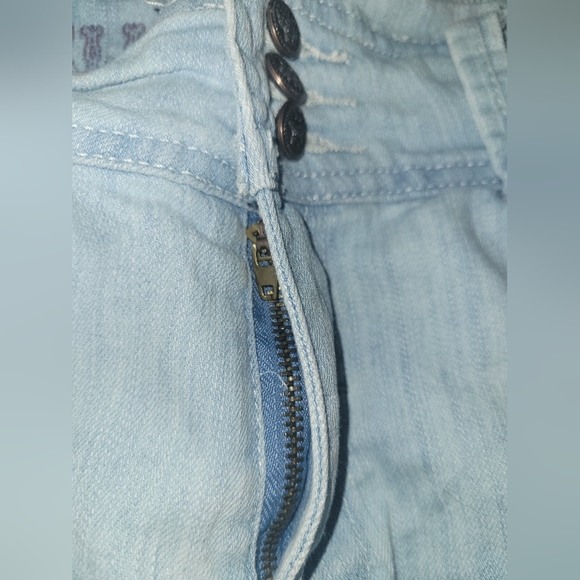 Elite Jeans Mid-Rise Shorts Women's Sz 13/14 - Picture 5 of 11